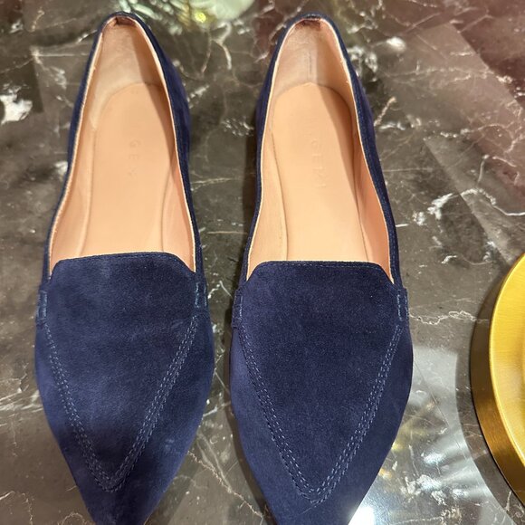 MGemi Navy Suede Gia Size 37 - Picture 4 of 4